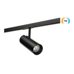 Downlight/spot/schijnwerper SG ZIP Tube Mini zwart TW 2000-4000K L Downlight/spot/schijnwerper SG ZIP Tube Mini zwart TW 2000-4000K L